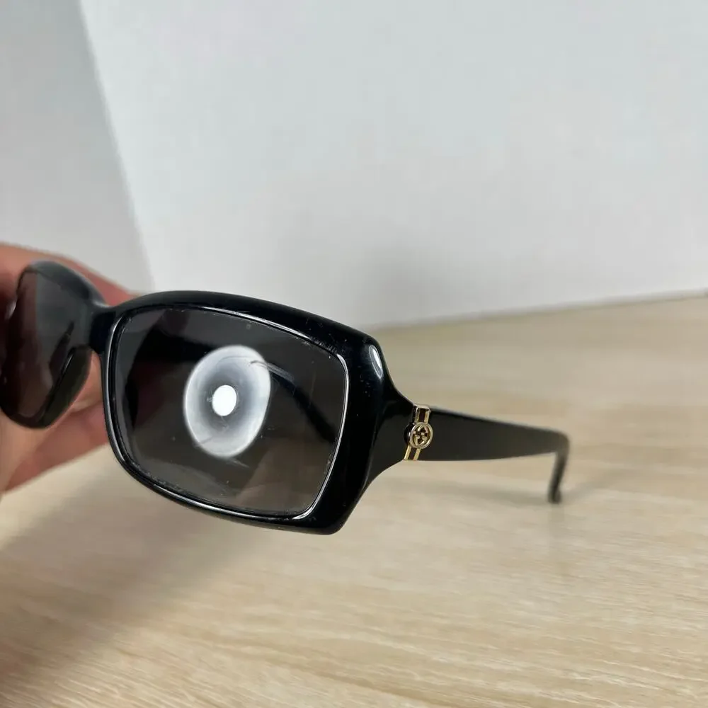 Gucci GG3590/S 807WJ Sunglasses Black FRAMES ONLY 57-15-125 Italy